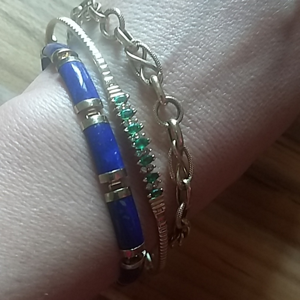 Unusual stamped 14k rose gold